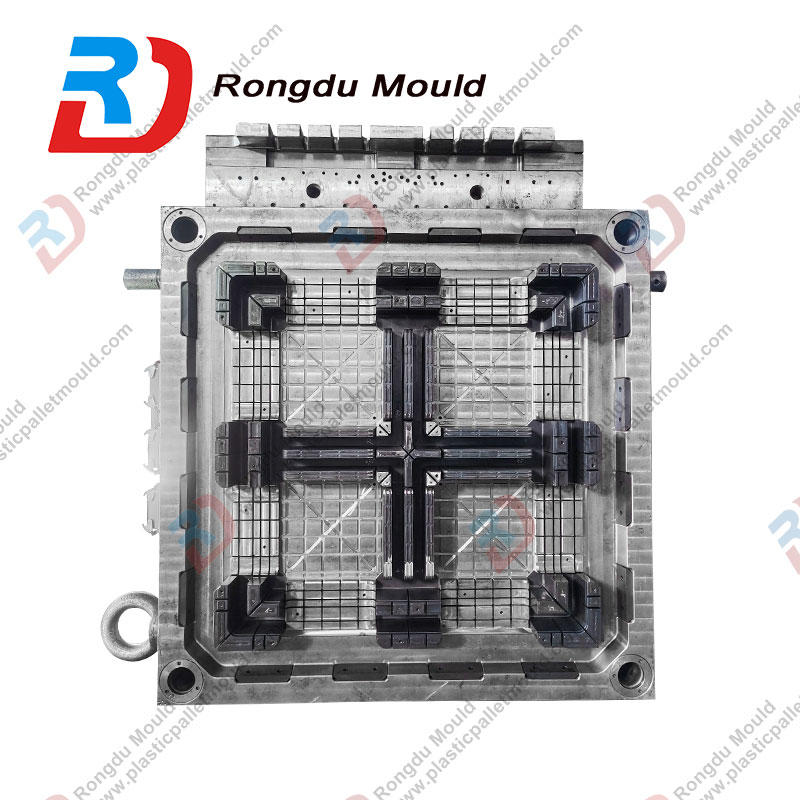 1100*1100*125mm Logistics Industrial Disposable Light Plastic Injection Pallet Mold