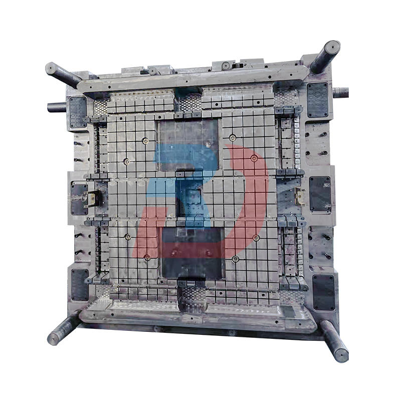 1212 Three Skid with Steel Insert Pallet Mould