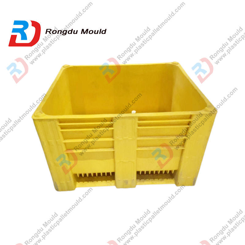 1200x1000x700mm logistics transportation storage plastic container turnover box pallet mold  