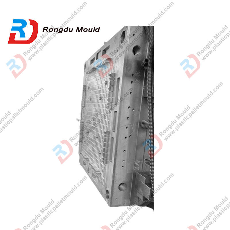 1000x1000x78mm HDPE/PP logistics industrial disposable light Nine Foot/Leg plastic injection pallet mold 
